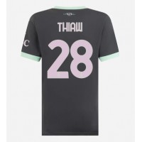 Maglie da calcio AC Milan Malick Thiaw #28 Terza Maglia Femminile 2024-25 Manica Corta